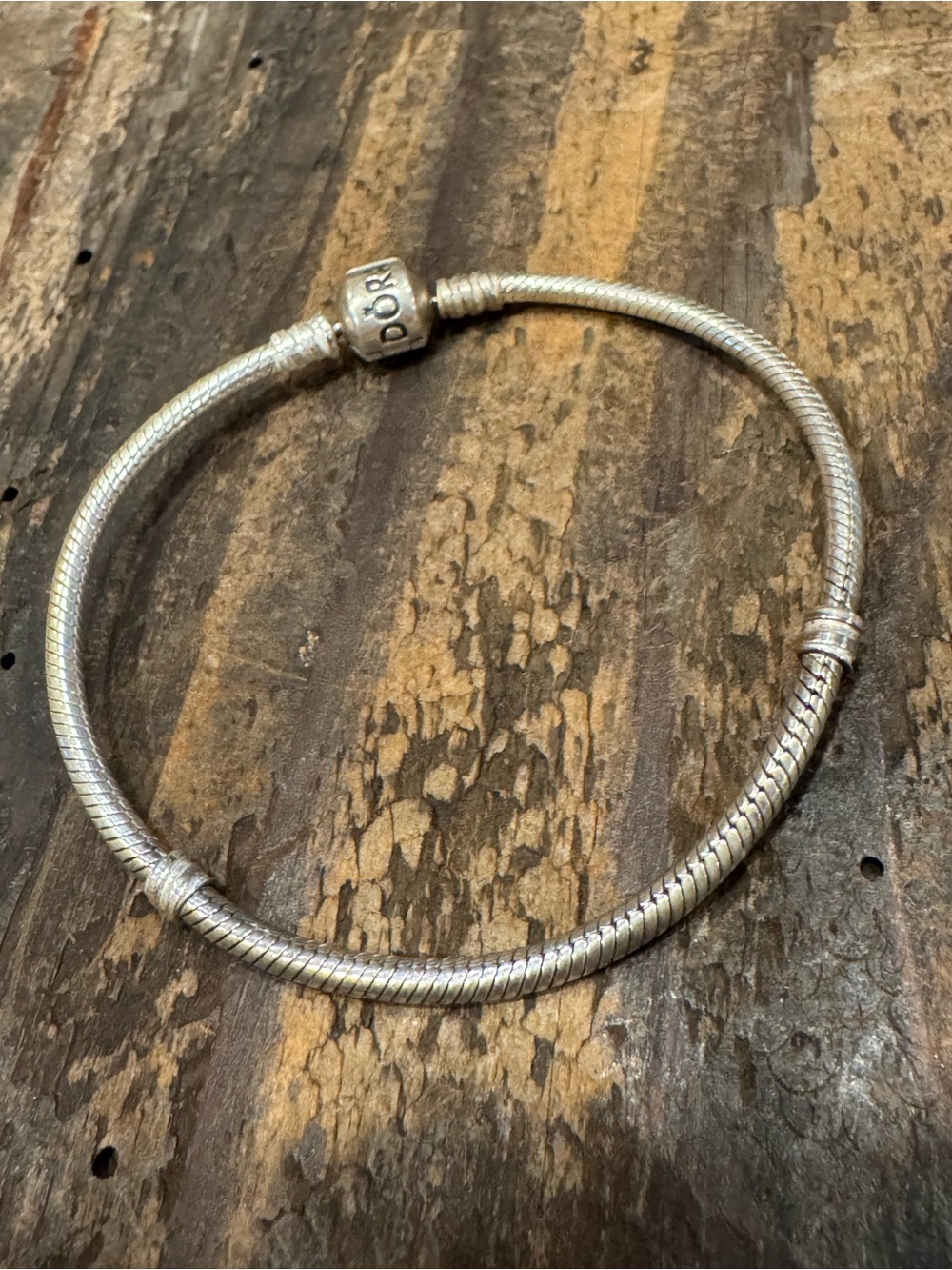 Pandora Sterling Snake Chain Bracelet